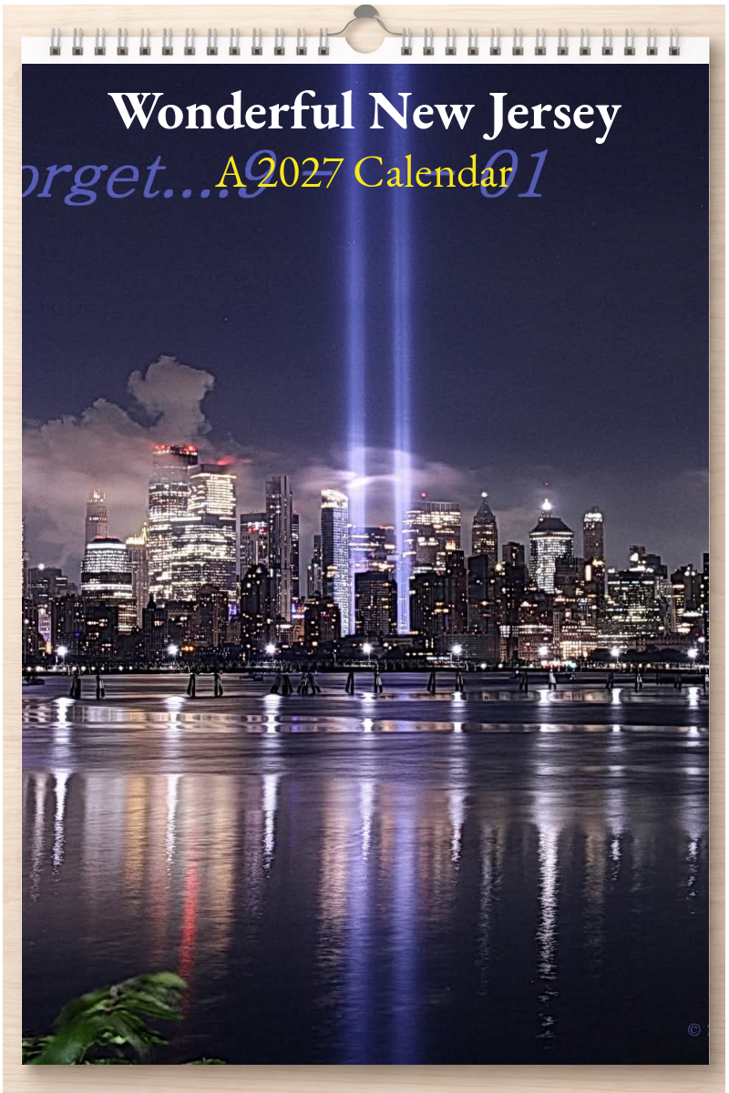 Wonderful New Jersey: A 2027 Calendar