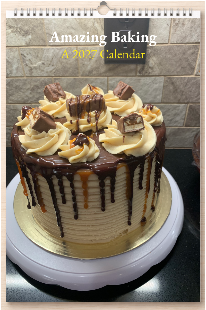 Amazing Baking: A 2027 Calendar