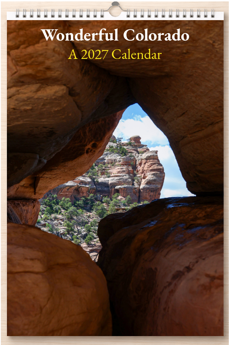 Wonderful Colorado: A 2027 Calendar