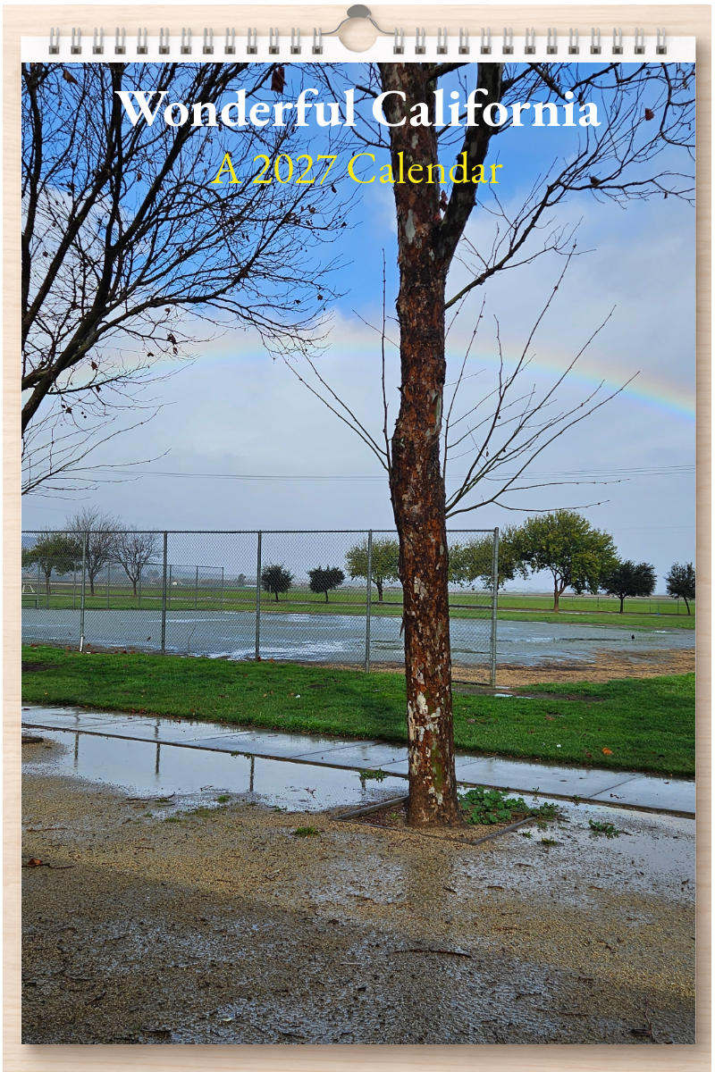 Wonderful California: A 2027 Calendar