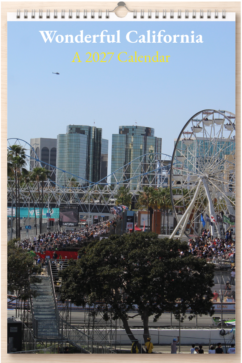 Wonderful California: A 2027 Calendar