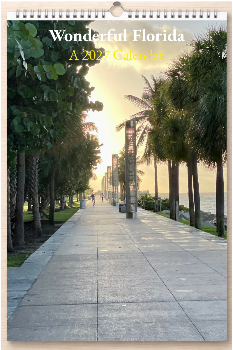 Wonderful Florida: A 2027 Calendar