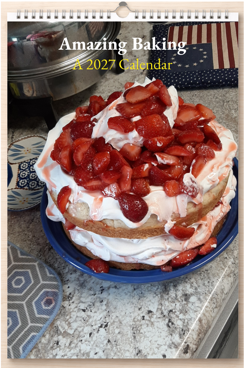 Amazing Baking: A 2027 Calendar