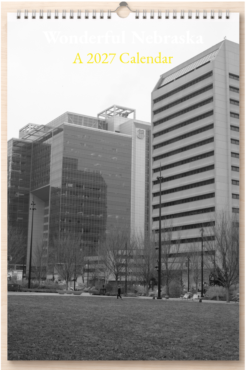 Wonderful Nebraska: A 2027 Calendar