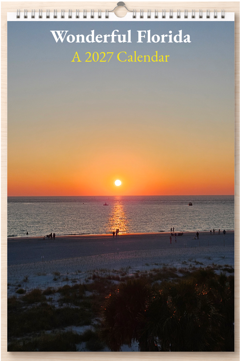 Wonderful Florida: A 2027 Calendar