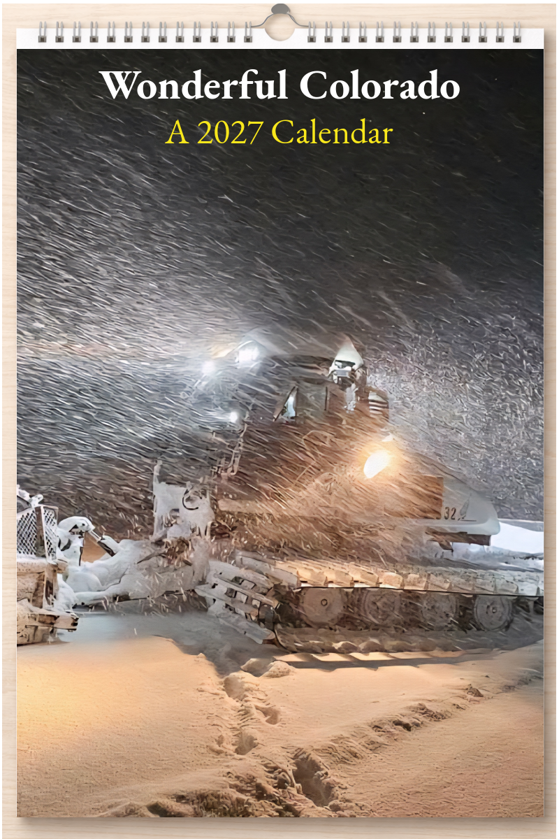 Wonderful Colorado: A 2027 Calendar