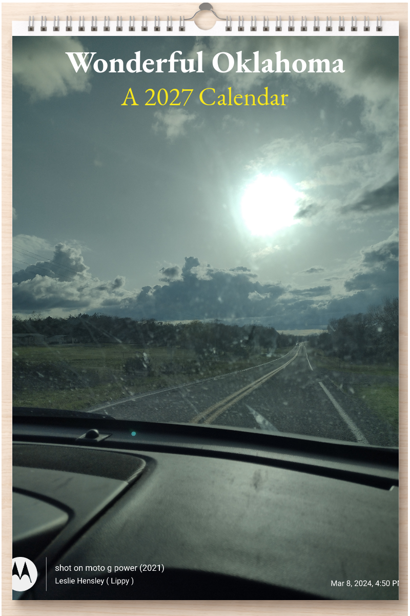 Wonderful Oklahoma: A 2027 Calendar