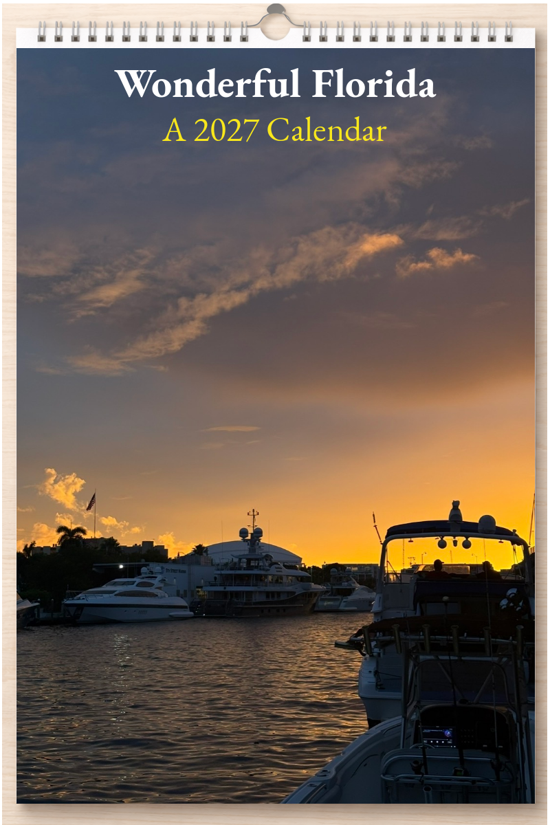 Wonderful Florida: A 2027 Calendar
