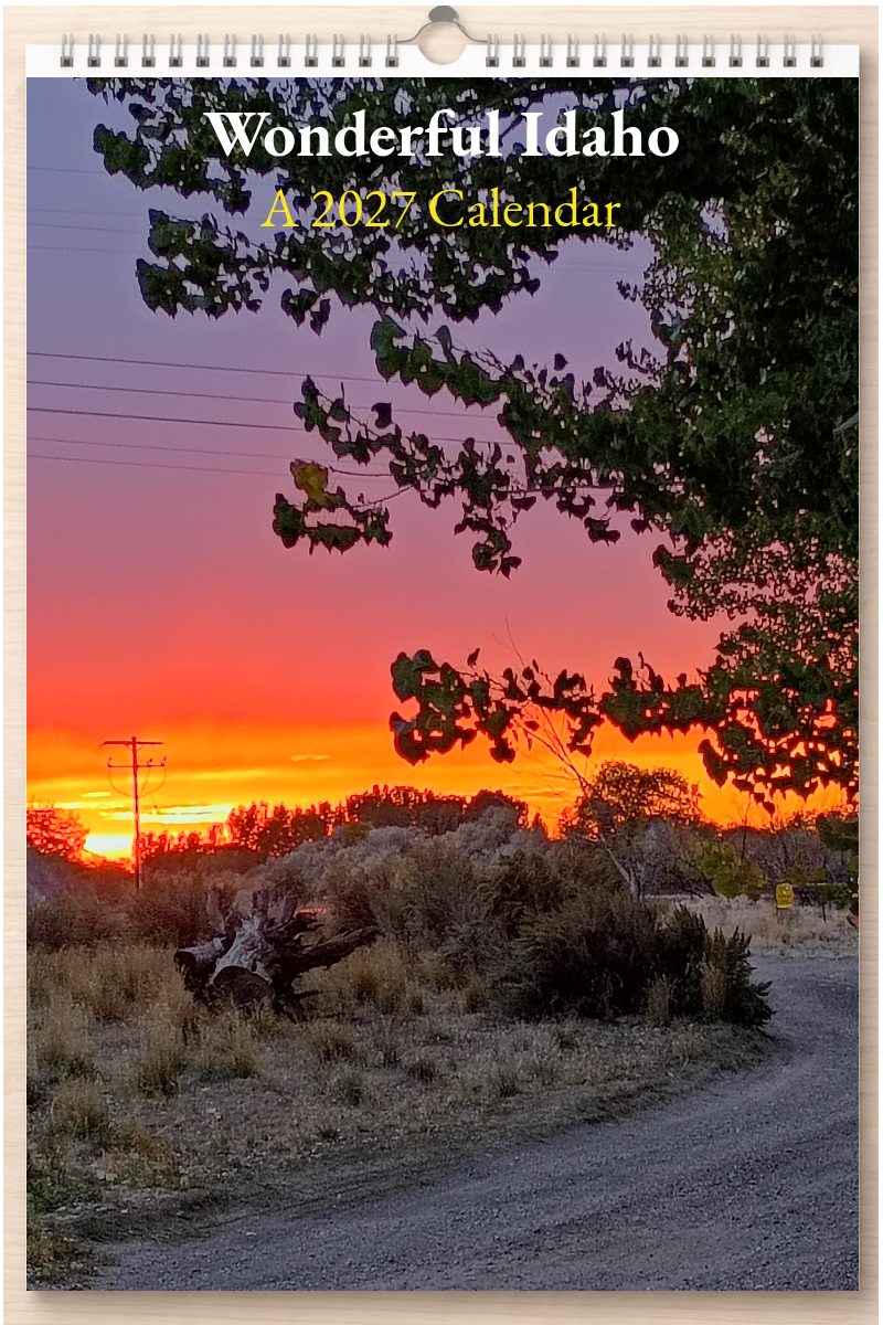 Wonderful Idaho: A 2027 Calendar