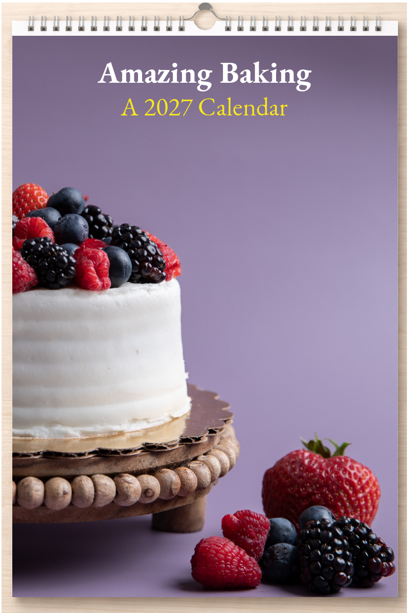 Amazing Baking: A 2027 Calendar