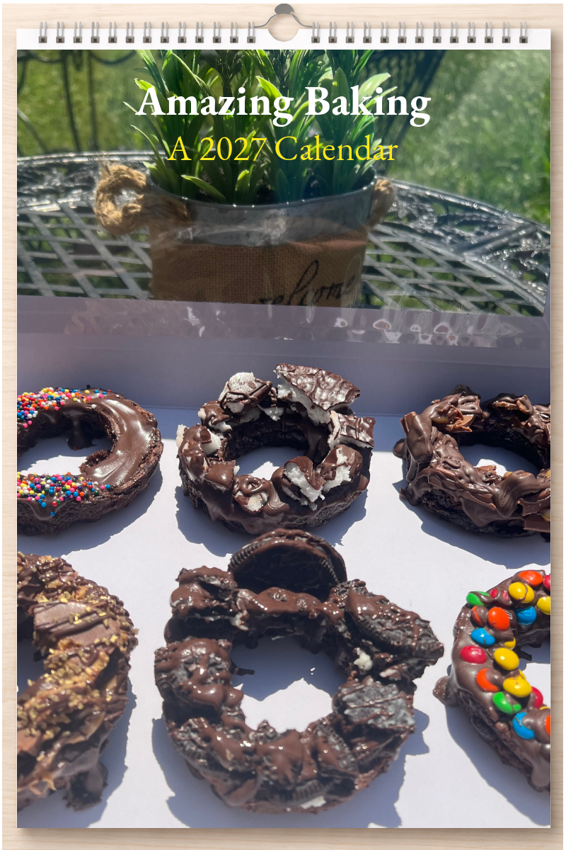 Amazing Baking: A 2027 Calendar