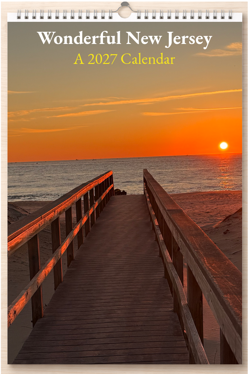 Wonderful New Jersey: A 2027 Calendar