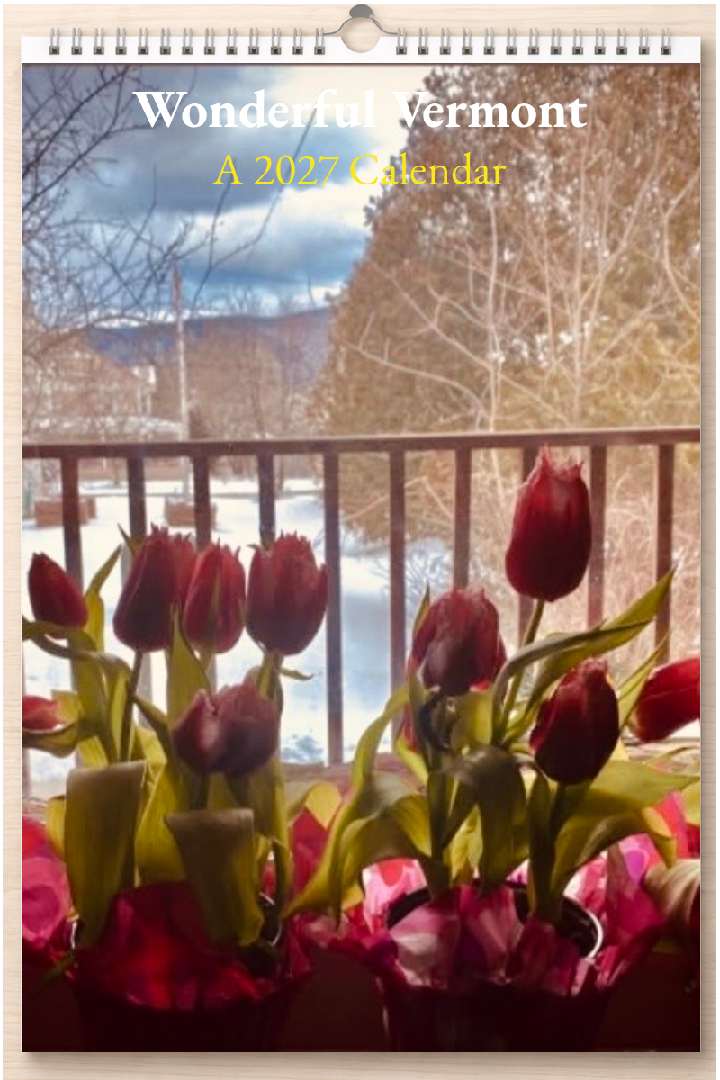 Wonderful Vermont: A 2027 Calendar