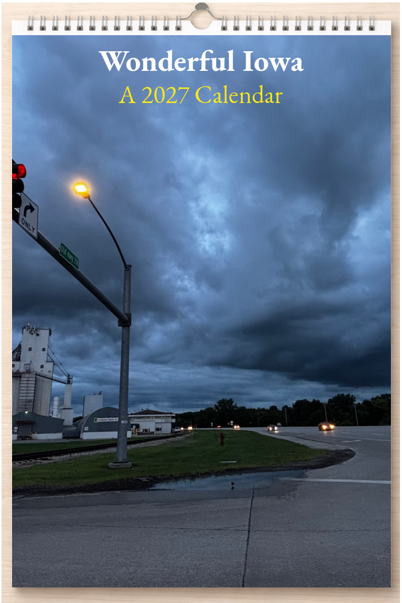 Wonderful Iowa: A 2027 Calendar