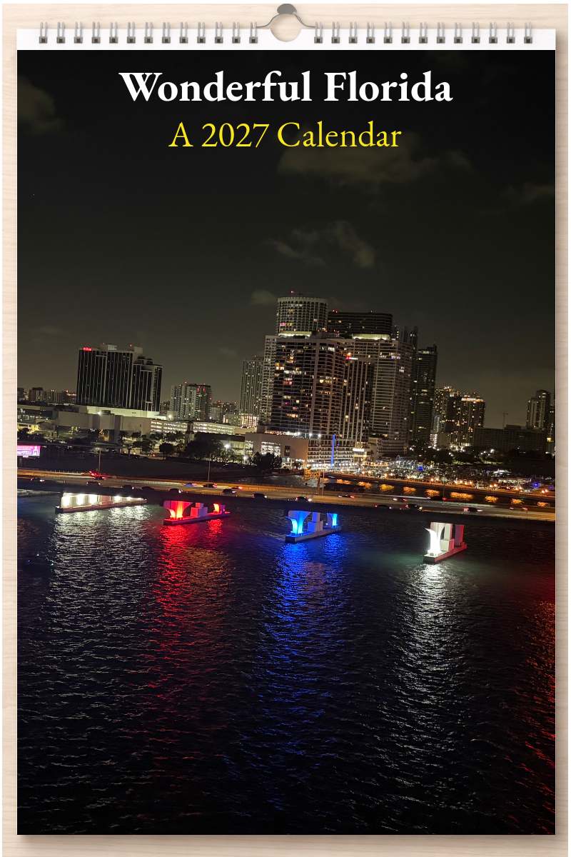 Wonderful Florida: A 2027 Calendar