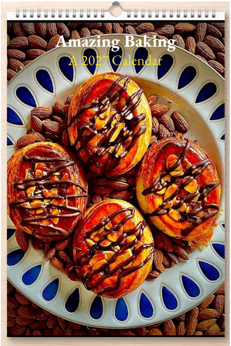 Amazing Baking: A 2027 Calendar