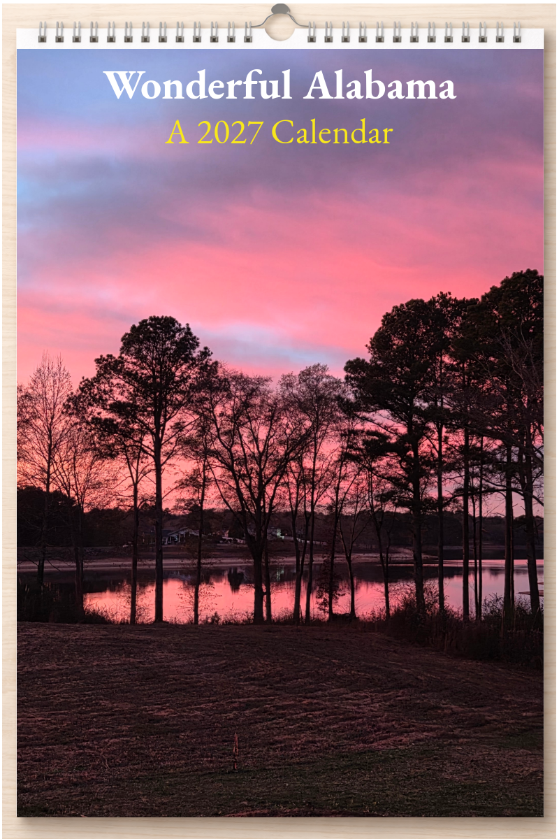 Wonderful Alabama: A 2027 Calendar – Silent Spark Press