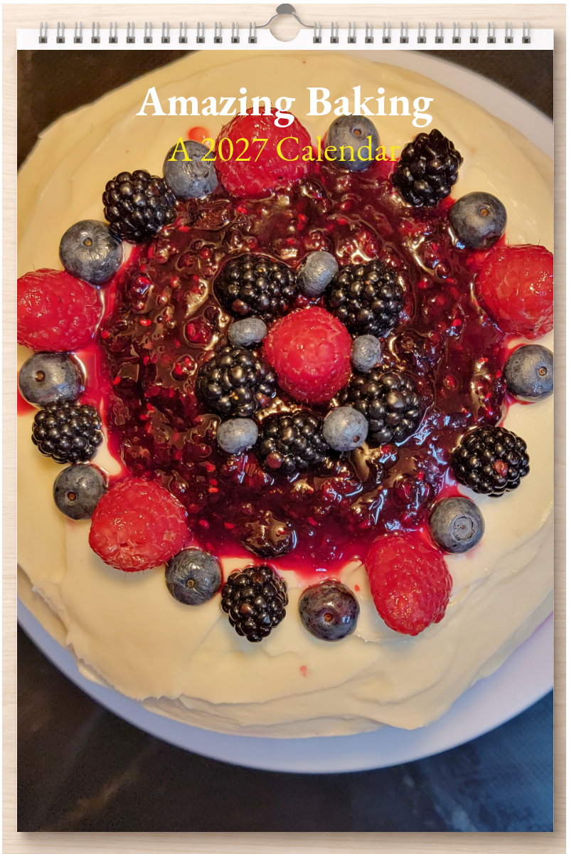 Amazing Baking: A 2027 Calendar