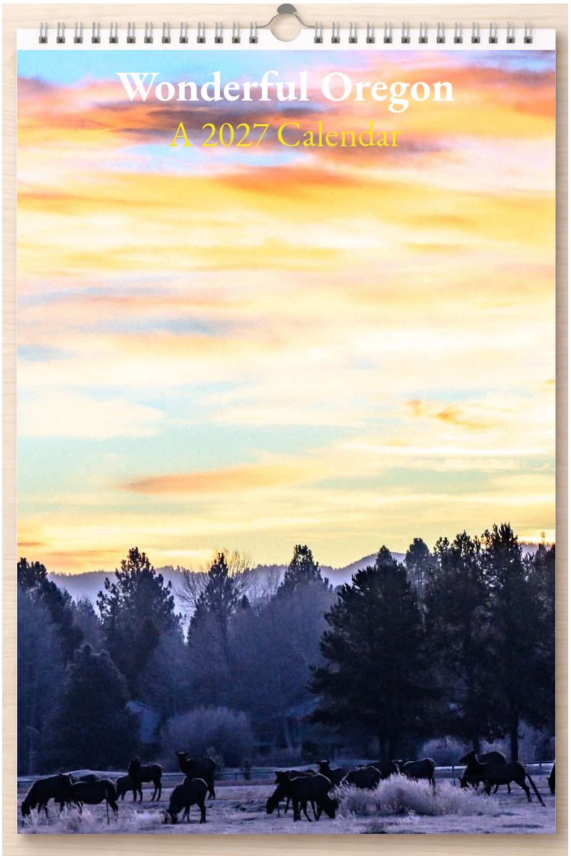 Wonderful Oregon: A 2027 Calendar