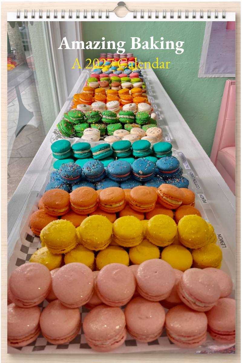 Amazing Baking: A 2027 Calendar
