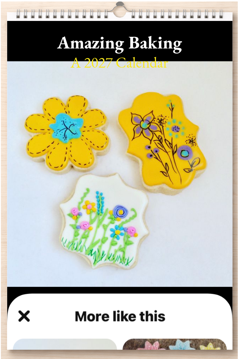 Amazing Baking: A 2027 Calendar