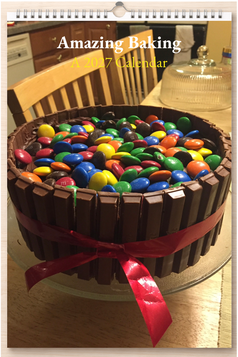 Amazing Baking: A 2027 Calendar