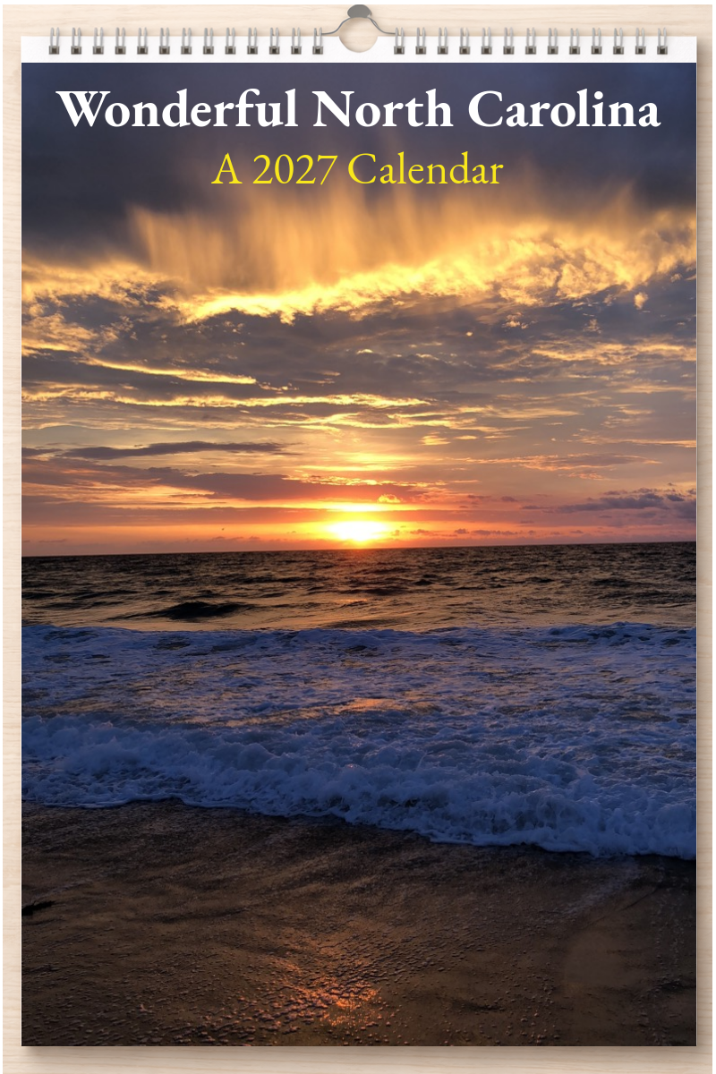 Wonderful North Carolina: A 2027 Calendar