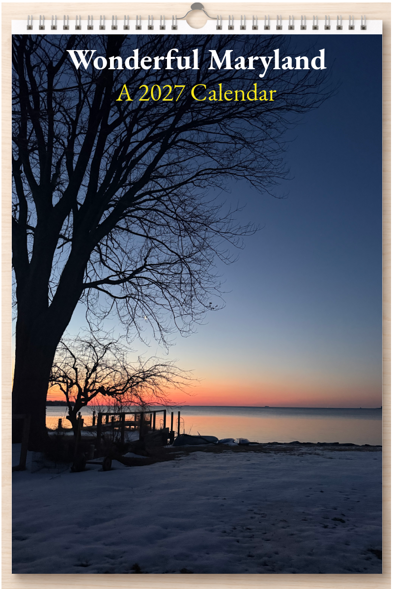 Wonderful Maryland: A 2027 Calendar
