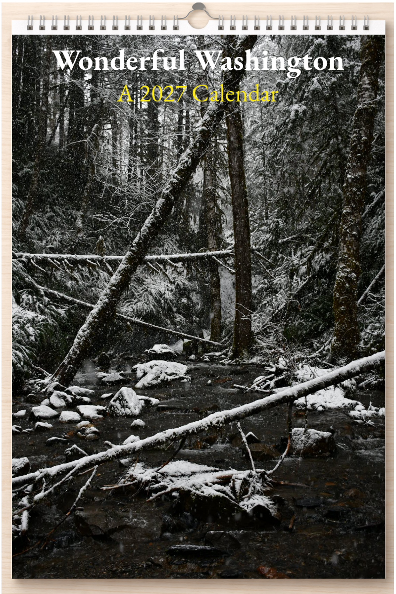 Wonderful Washington: A 2027 Calendar
