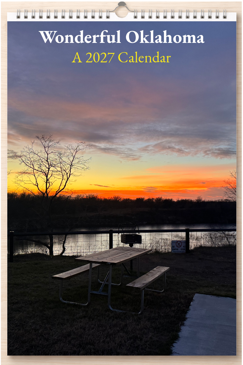 Wonderful Oklahoma: A 2027 Calendar