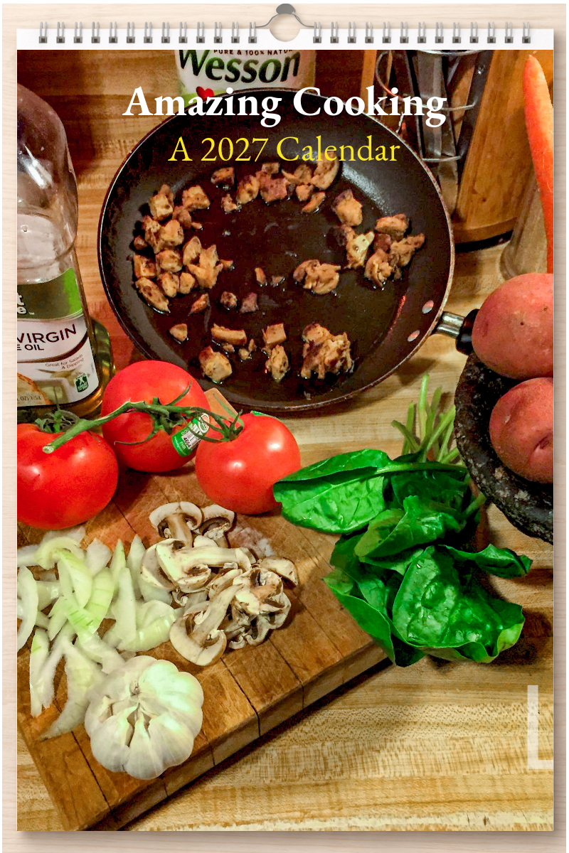 Amazing Cooking: A 2027 Calendar