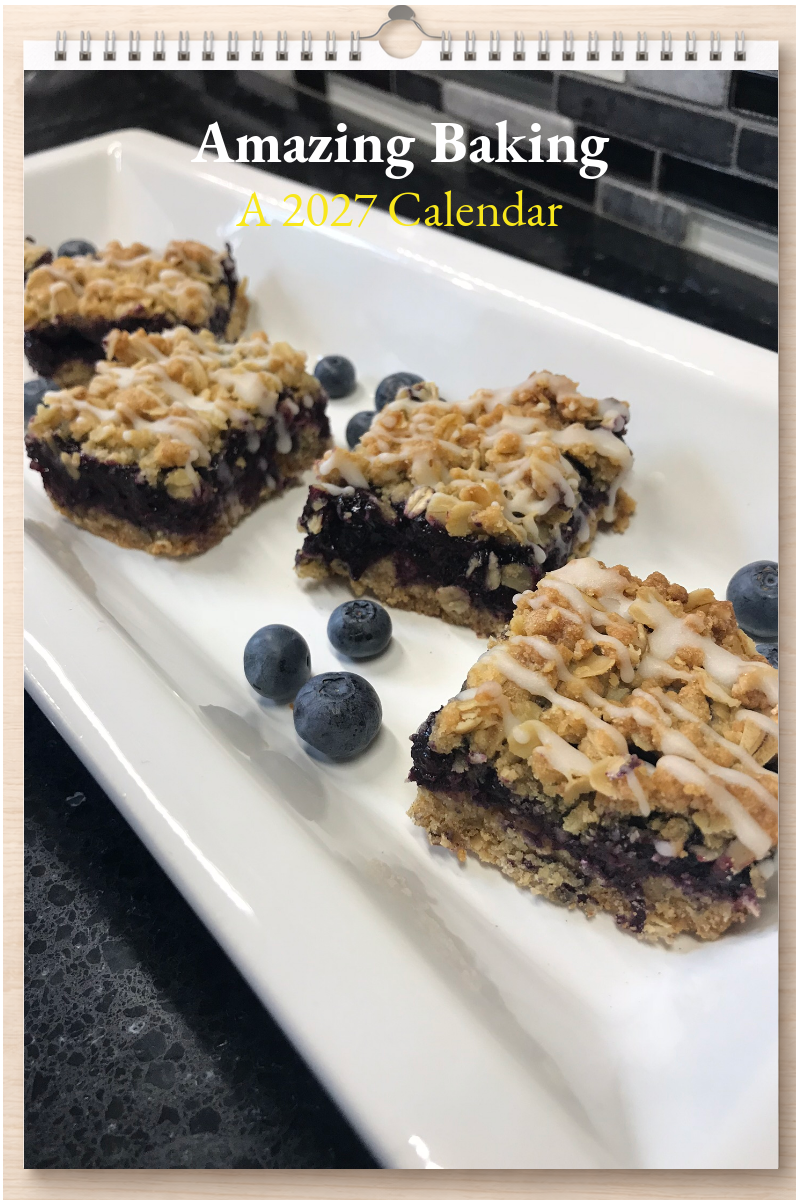 Amazing Baking: A 2027 Calendar