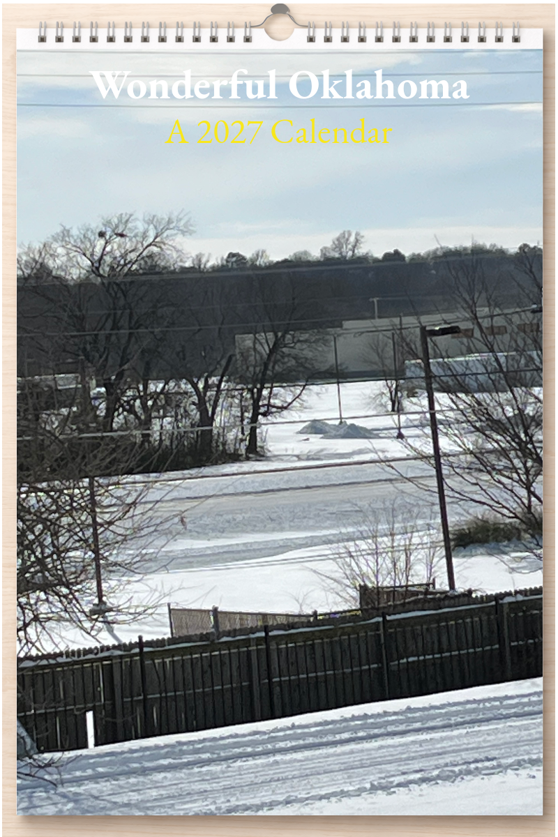 Wonderful Oklahoma: A 2027 Calendar