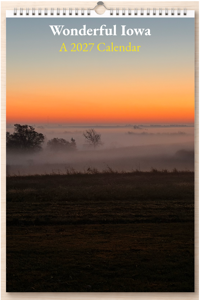 Wonderful Iowa: A 2027 Calendar