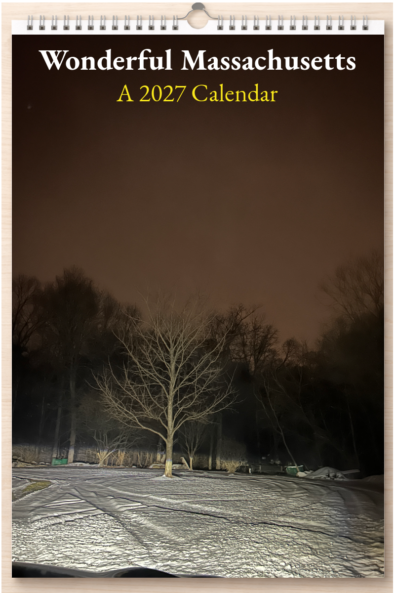 Wonderful Massachusetts: A 2027 Calendar