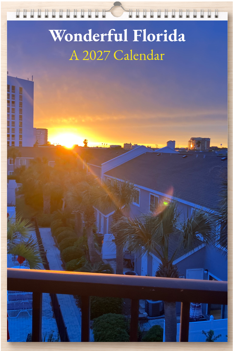 Wonderful Florida: A 2027 Calendar