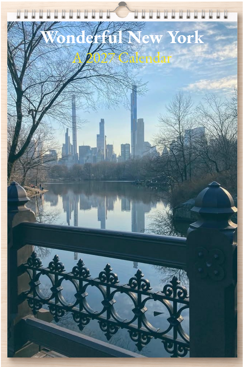 Wonderful New York: A 2027 Calendar