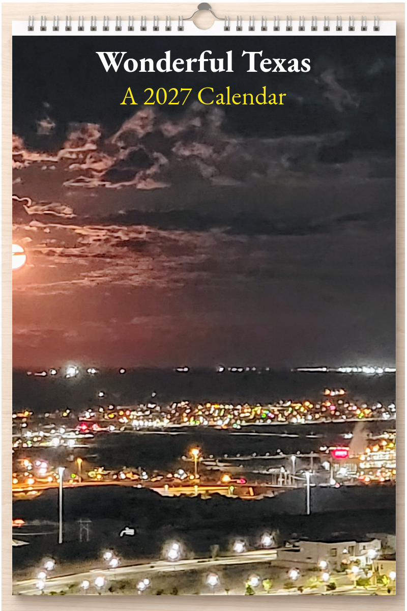 Wonderful Texas: A 2027 Calendar