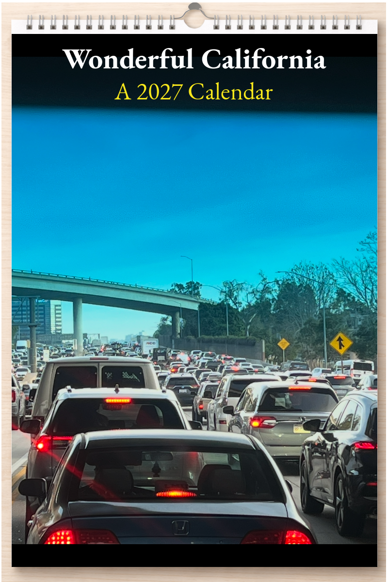 Wonderful California: A 2027 Calendar