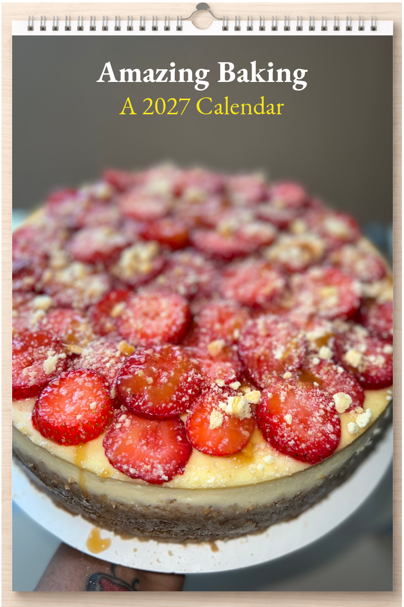 Amazing Baking: A 2027 Calendar