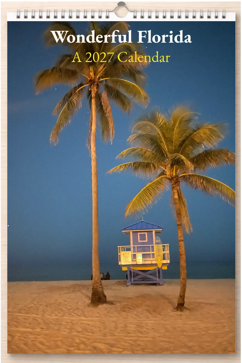 Wonderful Florida: A 2027 Calendar