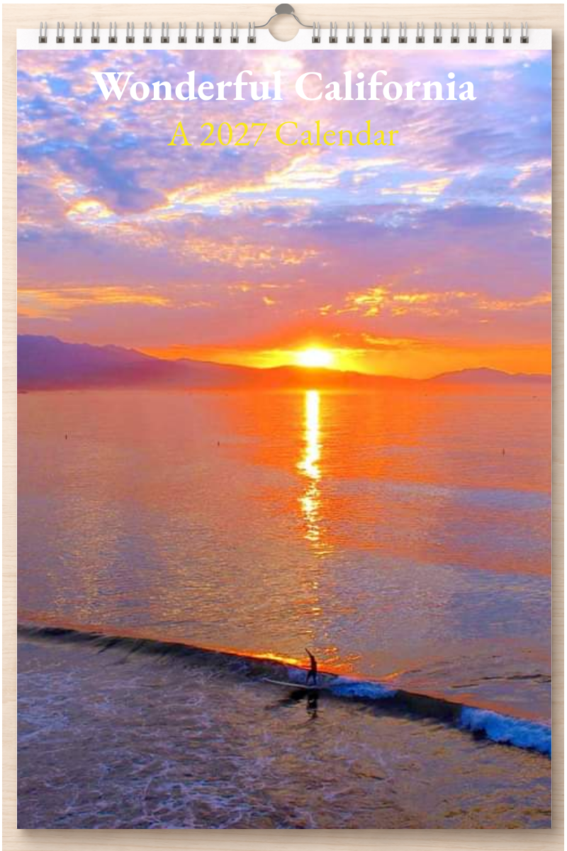 Wonderful California: A 2027 Calendar