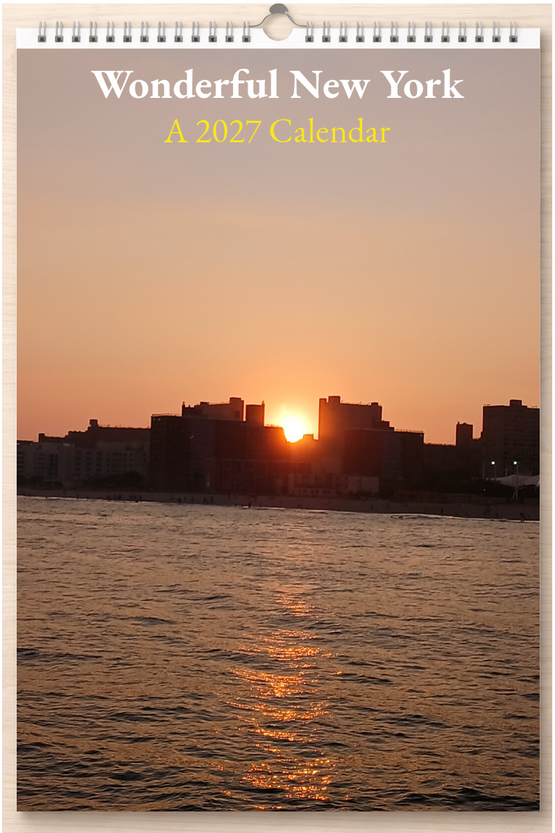 Wonderful New York: A 2027 Calendar