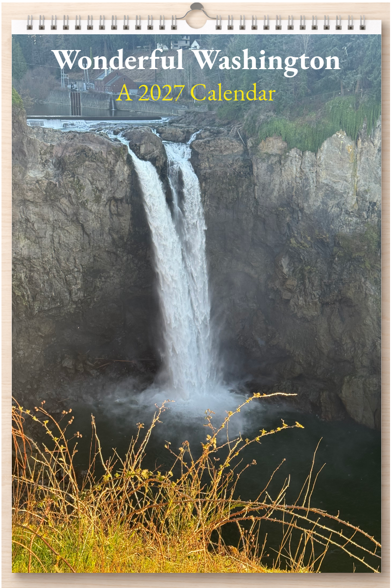 Wonderful Washington: A 2027 Calendar
