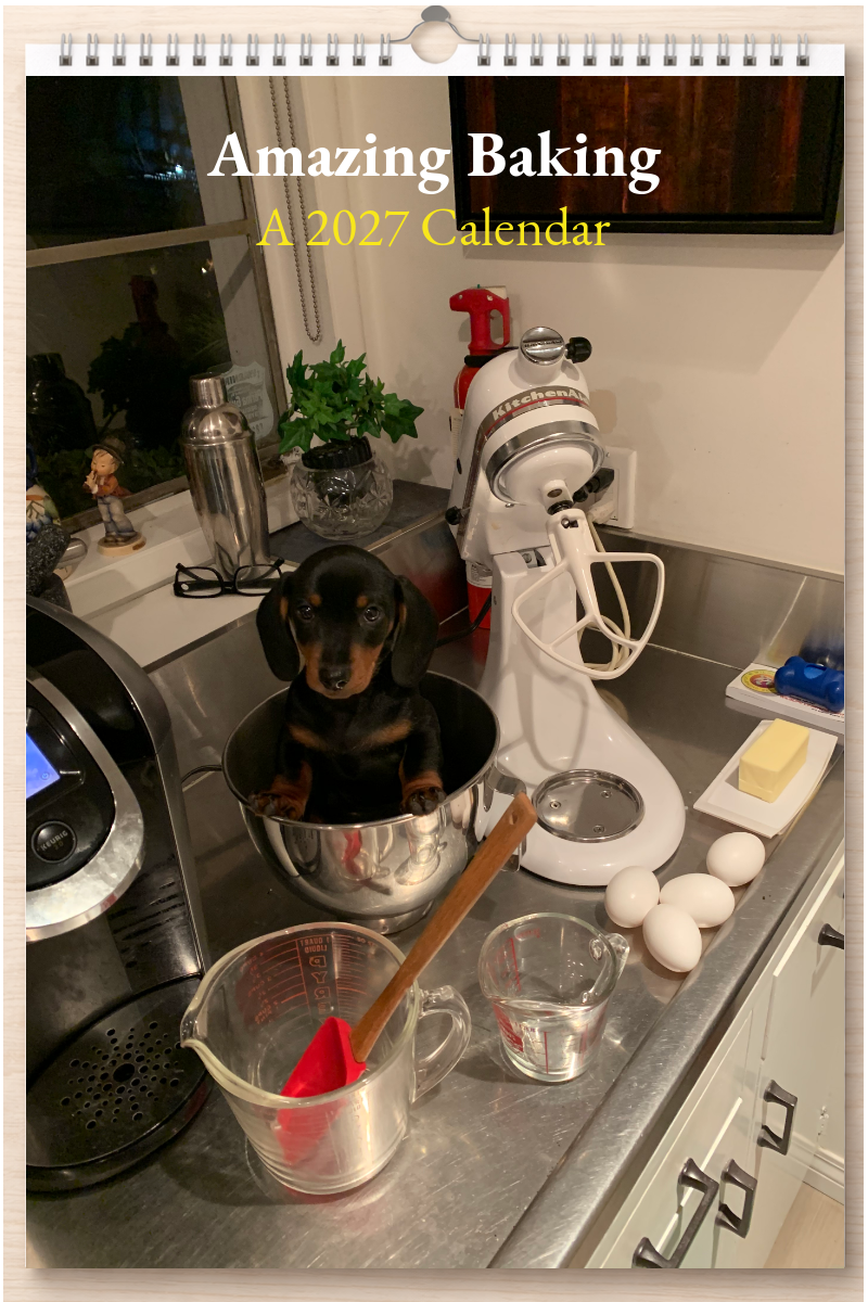 Amazing Baking: A 2027 Calendar