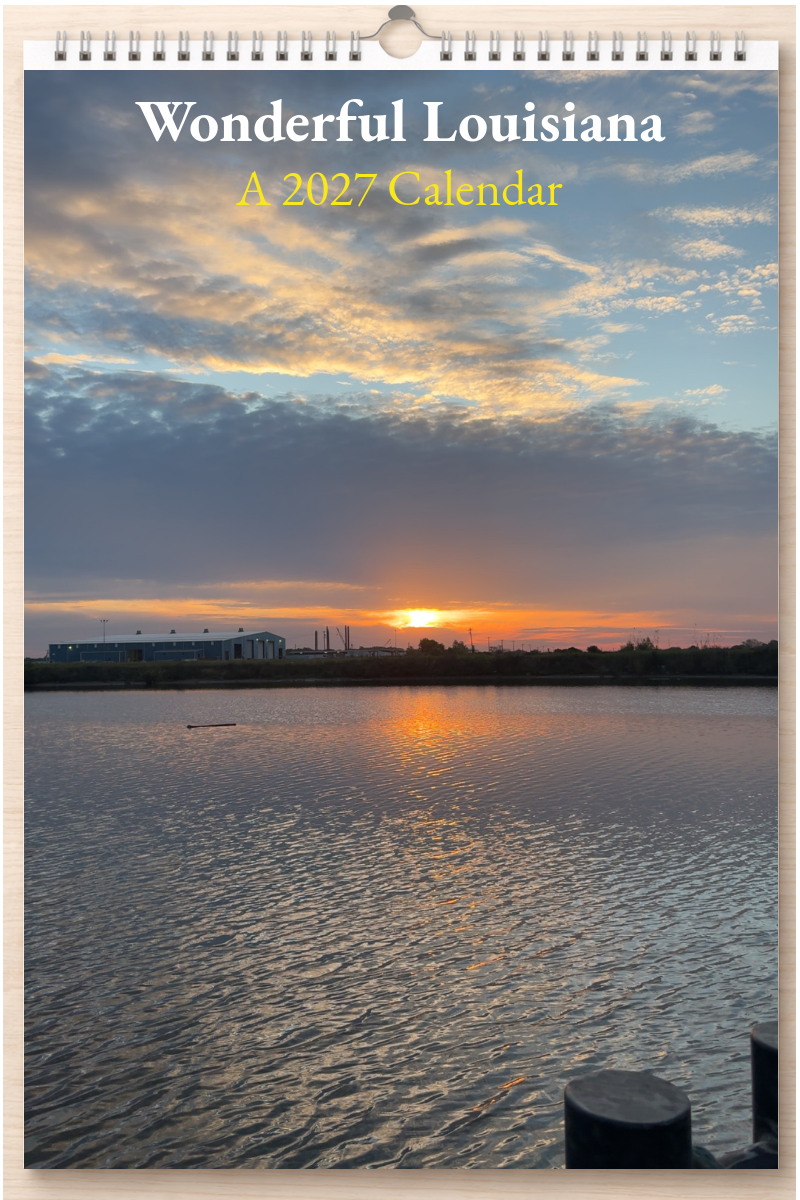 Wonderful Louisiana: A 2027 Calendar