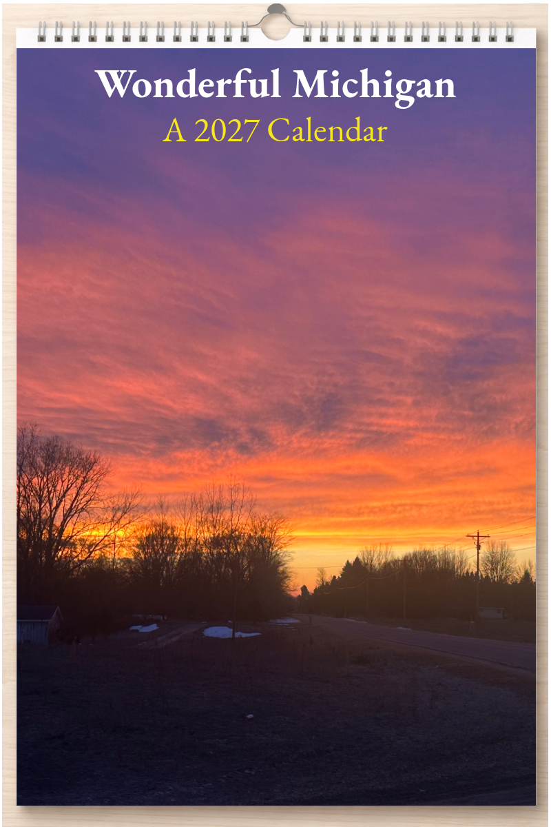 Wonderful Michigan: A 2027 Calendar