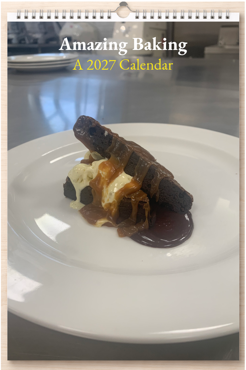 Amazing Baking: A 2027 Calendar