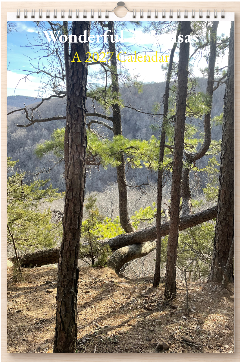 Wonderful Arkansas: A 2027 Calendar