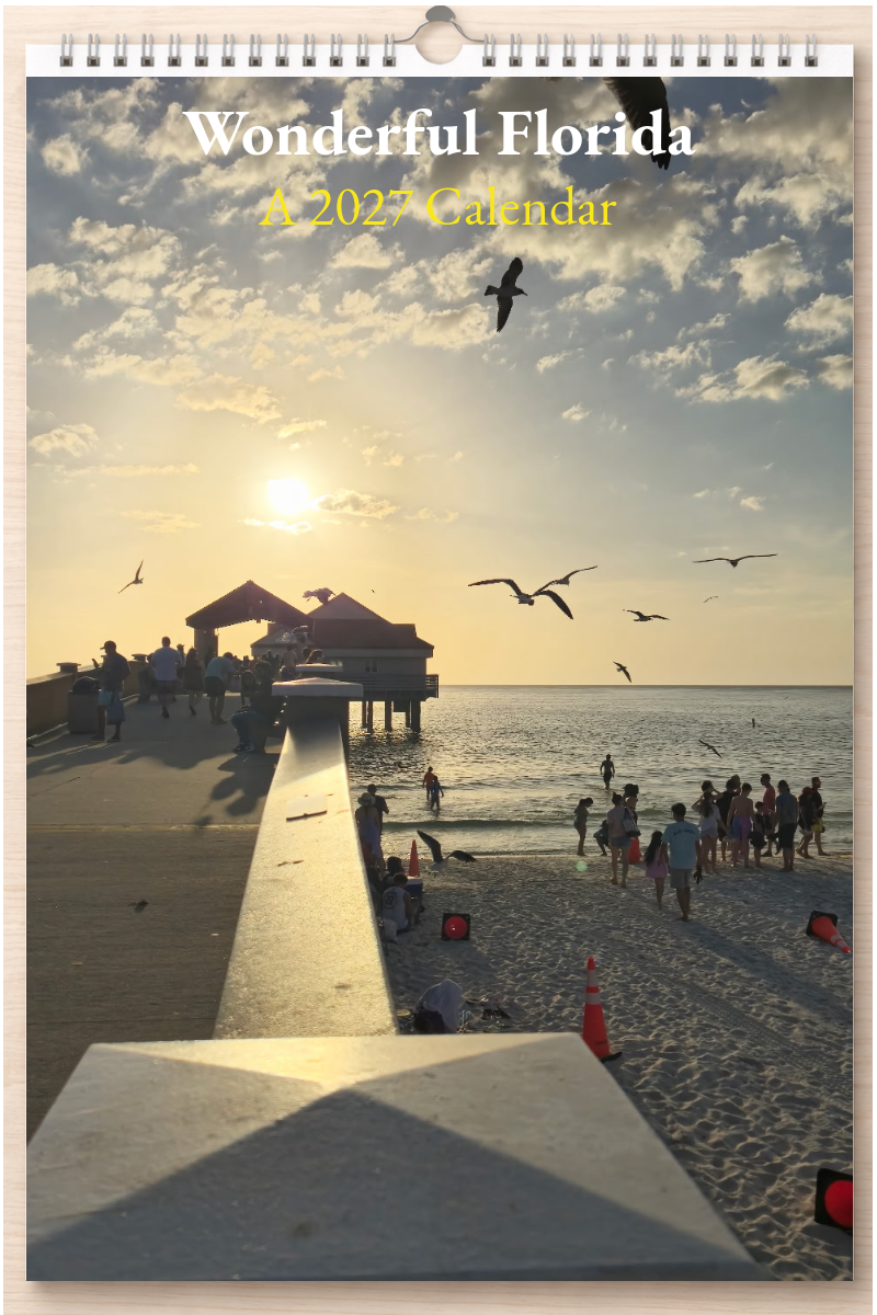 Wonderful Florida: A 2027 Calendar
